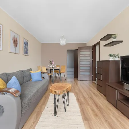 Apartament We Wroclawiu Z Dwiema Sypialniami, Wanna I Biurkiem Do Pracy Zdalnej By Renters Apartmán Vratislav